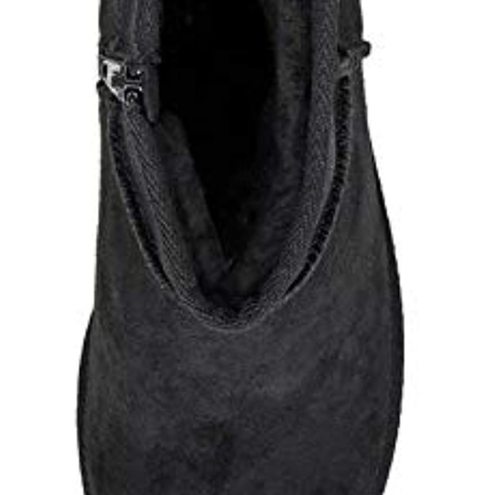 Black ankle boots